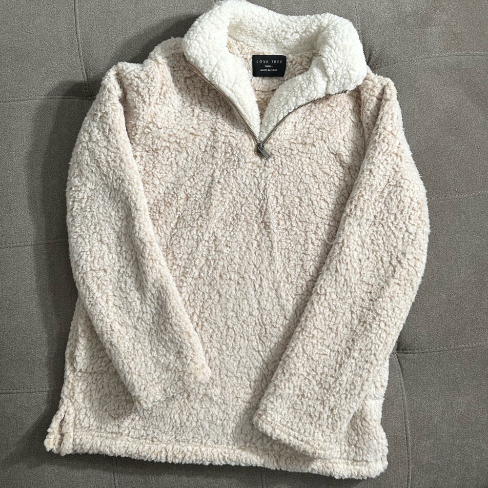 FILA CREAM COLORED HOODIE
